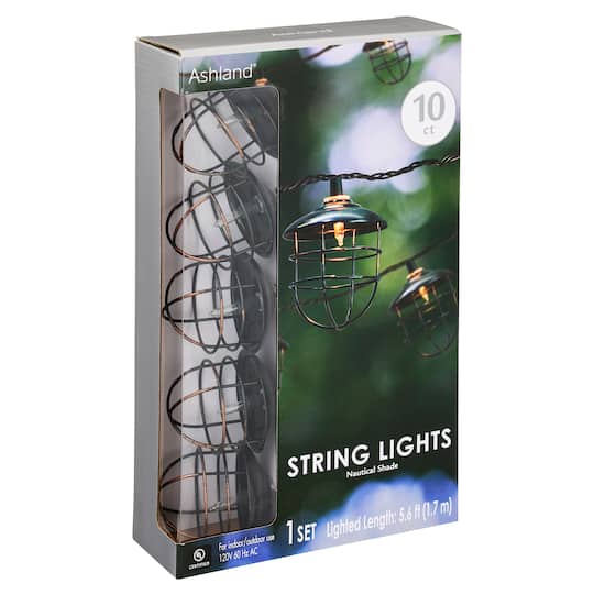 8 Pack: 10ct. Cage String Light Set by Ashland&#xAE; Creative Collection&#x2122;